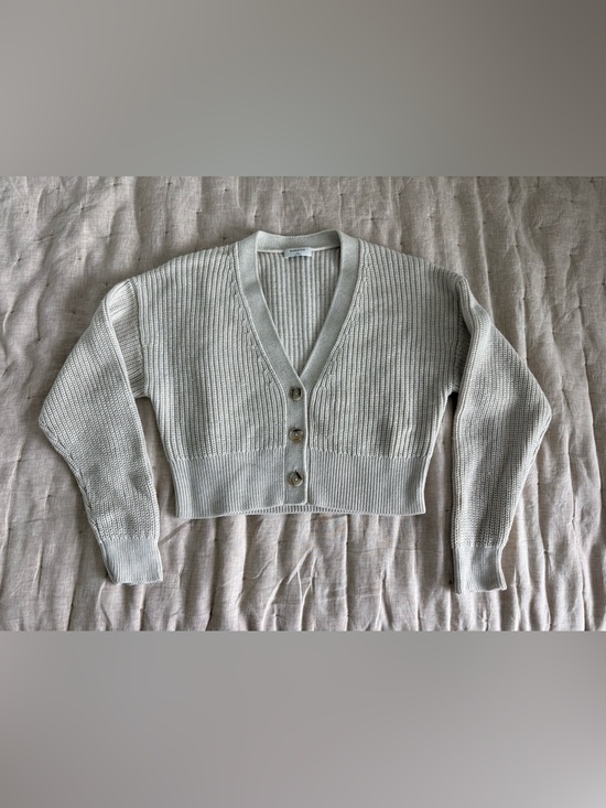 Babaton Sweaters - Aritzia Babaton Canberra Wool Cropped Cardigan Size Medium